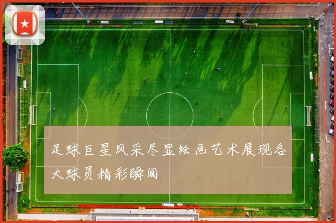 足球巨星风采尽显绘画艺术展现各大球员精彩瞬间